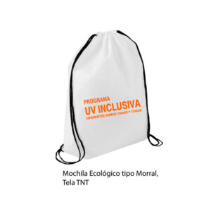 Mochila ecológica tipo morral